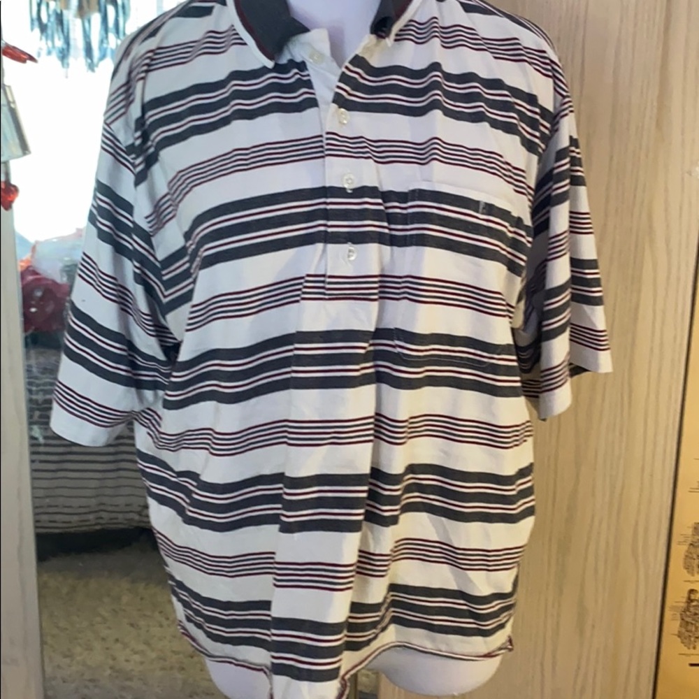 Striped crew neck